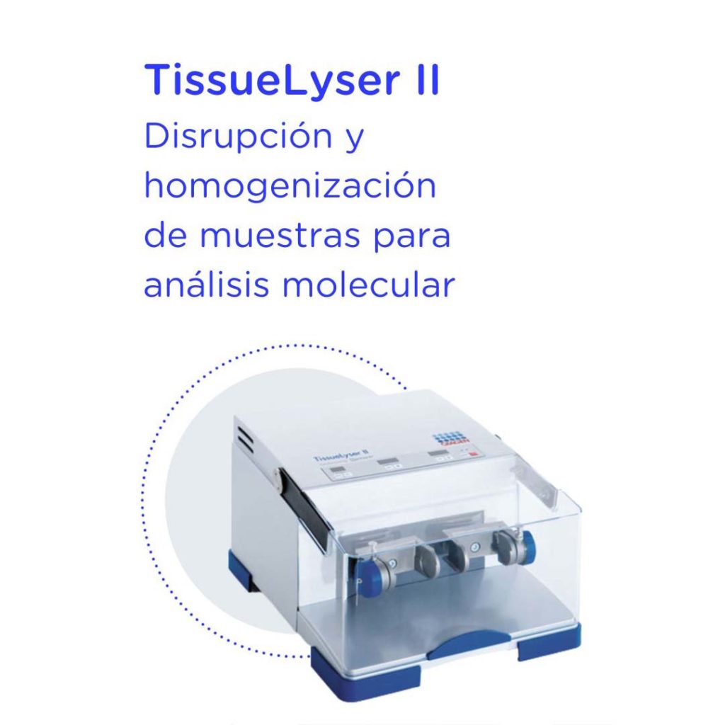 Homogenizacion de muestras para analisis molecular