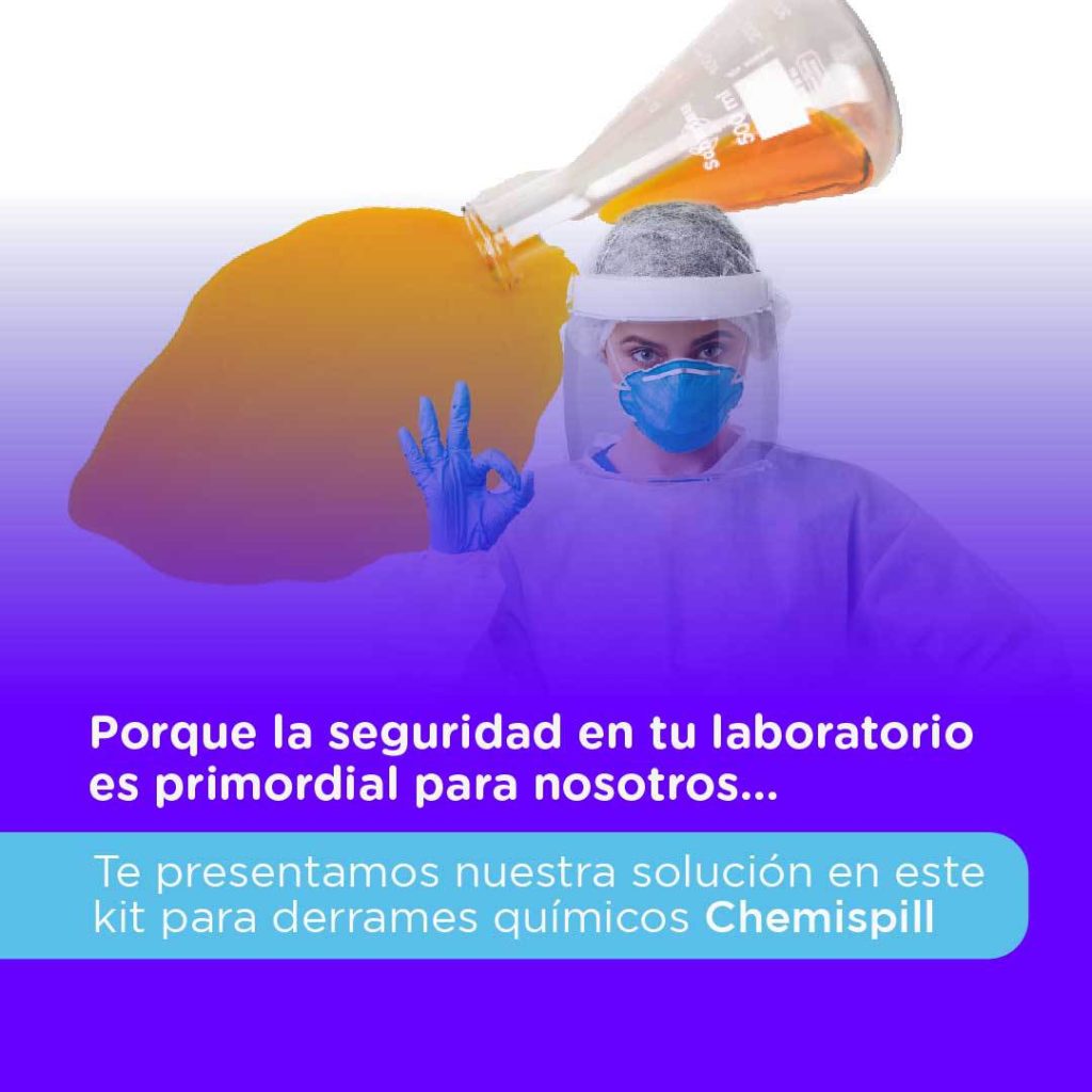 🚀 La seguridad en tu laboratorio es primordial para nosotros… Presentamos nuestra solución en el kit para derrames químicos chemipill Una solución práctica, versátil y eficiente para controlar los vertidos inesperados dentro de su laboratorio y que representan peligrosidad para la infraestructura y la salud humana.